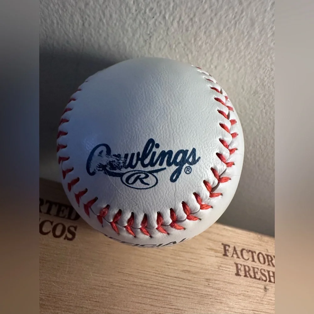 MYSTERY AUTOGRAPHED Baseball please read below 👇 one ball